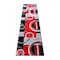 Flash Furniture Red 2' x 7' Geometric Abstract Area Rug KP-RG953-27-RD-GG - alternate 6